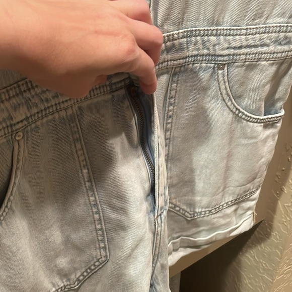 Jessica Simpson Lorelei denim romper - Picture 3 of 5